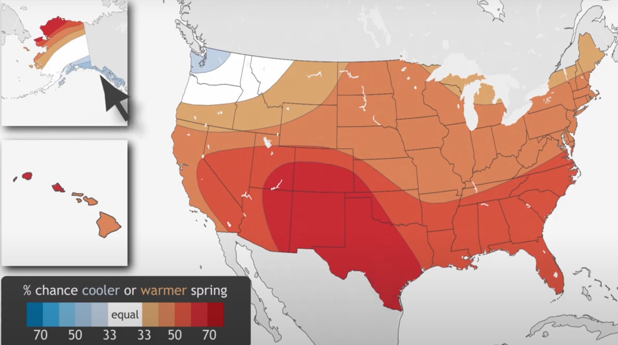 NOAA Spring shaping up to be warm & dry KNOX News Radio, Local News